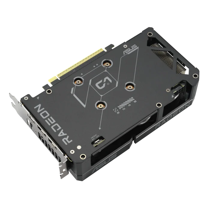 ASUS Graphics Card/AMD/PCIe5/8GB GDDR6/OC mode:up to TBA MHz (Boost Clock)/Default mode:up to TBA MHz(Boost)1xHDMI/2xDP/550W - ASUS DUAL-RX9060XT-8G, Radeon RX 9060 XT, 8 GB, GDDR6, 128 bit, 7680 x 4320 pixels, PCI Express 5.0