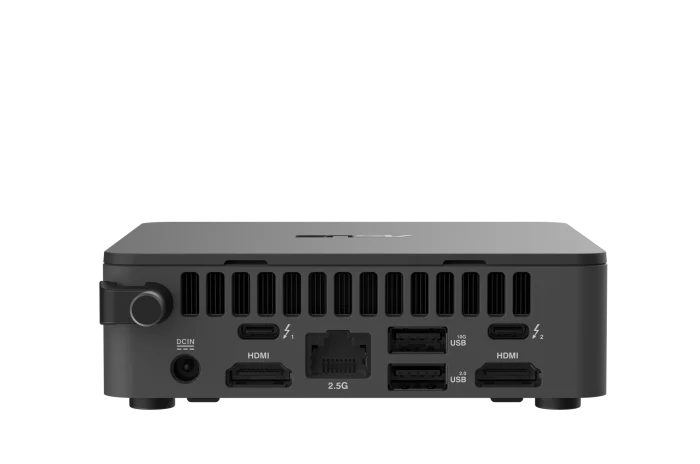 ASUS NUC/i5 1340P/Dual Mem Slot DR4/SSD M.2 22x80 & M.2 22x42 Slot/Iris/ 2 X HDMI&TB/ 3 x USB/WIF/BT/Lan/Audiojack - ASUS NUC 13 RNUC13ANKI500002I, UCFF, Mini PC barebone, DDR4-SDRAM, Ethernet LAN, Wi-Fi 6E (802.11ax), 120 W