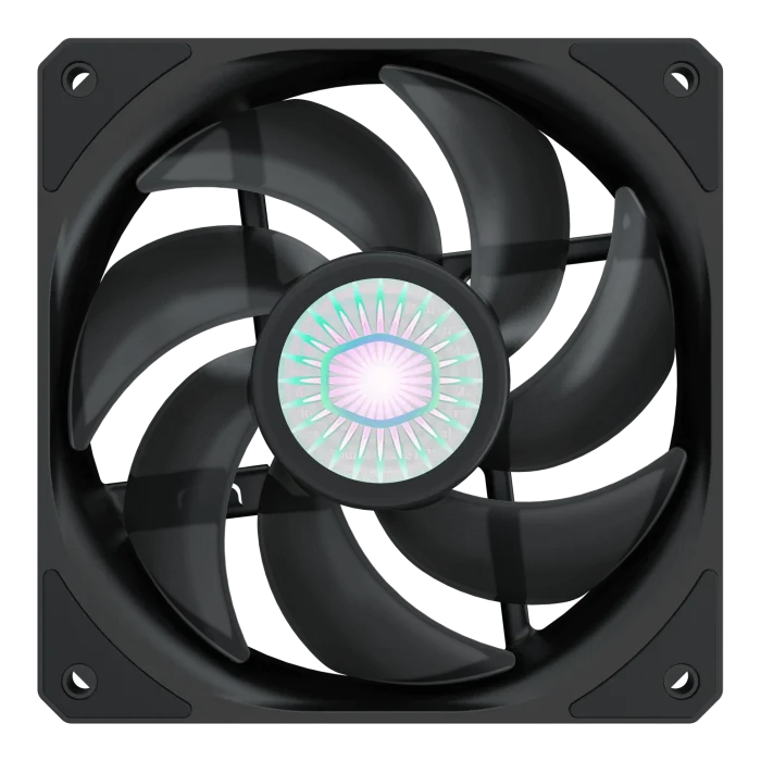 Cooler Master Fan SickleFlow 120mm NON-RGB - Cooler Master Sickleflow 120, Fan, 12 cm, 650 RPM, 1800 RPM, 27 dB, 62 cfm