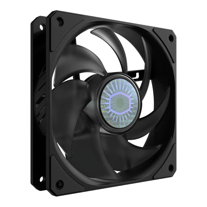 Cooler Master Fan SickleFlow 120mm NON-RGB - Cooler Master Sickleflow 120, Fan, 12 cm, 650 RPM, 1800 RPM, 27 dB, 62 cfm