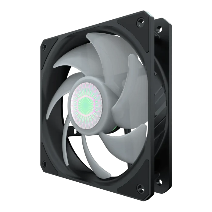 Cooler Master Fan SickleFlow 120mm NON-RGB - Cooler Master Sickleflow 120, Fan, 12 cm, 650 RPM, 1800 RPM, 27 dB, 62 cfm