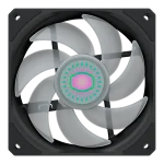 Cooler Master Fan SickleFlow 120mm NON-RGB - Cooler Master Sickleflow 120, Fan, 12 cm, 650 RPM, 1800 RPM, 27 dB, 62 cfm