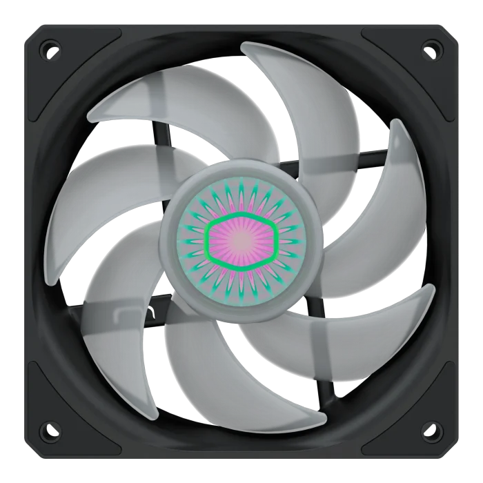 Cooler Master Fan SickleFlow 120mm NON-RGB - Cooler Master Sickleflow 120, Fan, 12 cm, 650 RPM, 1800 RPM, 27 dB, 62 cfm