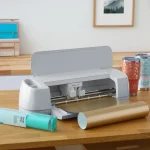 2008335; Cricut Maker 3; Cuts 300+ materials; from the most delicate fabric and paper to matboard and leather; 13 tools usage - Cricut Maker 3; 2008335; Cuts 300+ materials, from the most delicate fabric and paper to matboard and leather1 Compatible with 13 tools for cutting, writing, scoring, foiling & embellishing2 Up to 2X faster than its predecessor3 10X the cutting force
