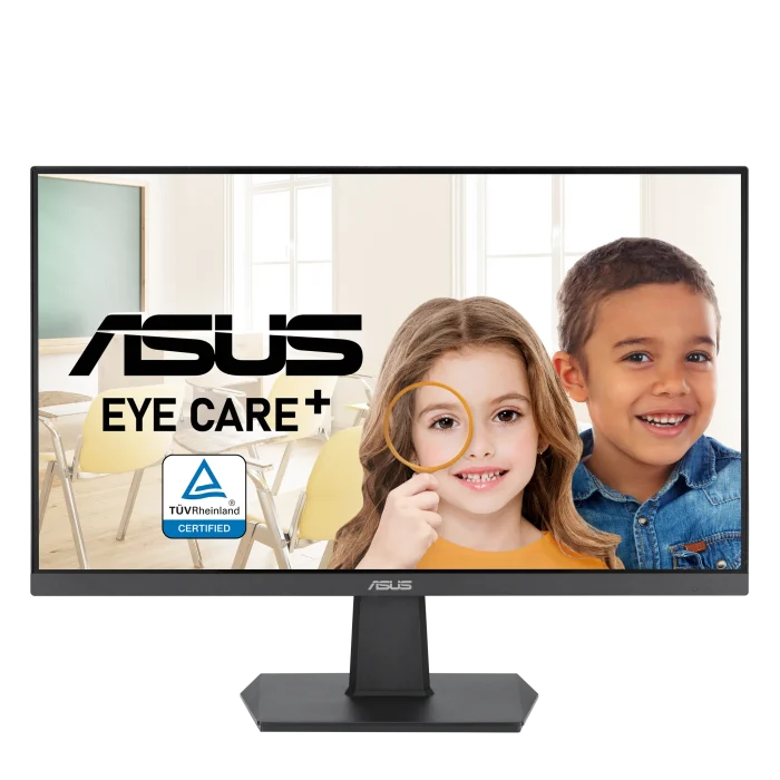ASUS VA27EHF Eye Care Monitor| 27 inch|IPS Full HD|Frameless|100Hz|Adaptive-Sync|1ms MPRT|HDMI|Low Blue Light|Flicker Free|VESA - ASUS VA27EHF, 68.6 cm (27"), 1920 x 1080 pixels, Full HD, LCD, 1 ms, Black