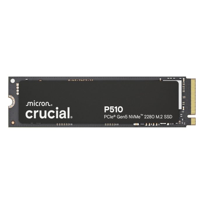 Crucial P510 1TB M.2 Gen5 NVMe 3D NAND SSD Black