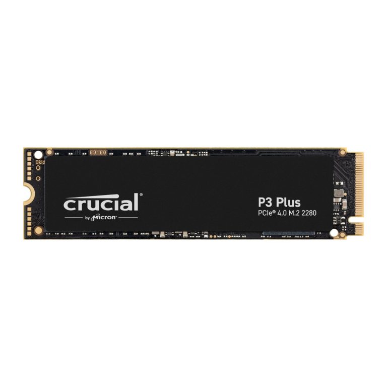 Crucial P3 Plus 4TB M.2 NVMe 3D NAND SSD Black