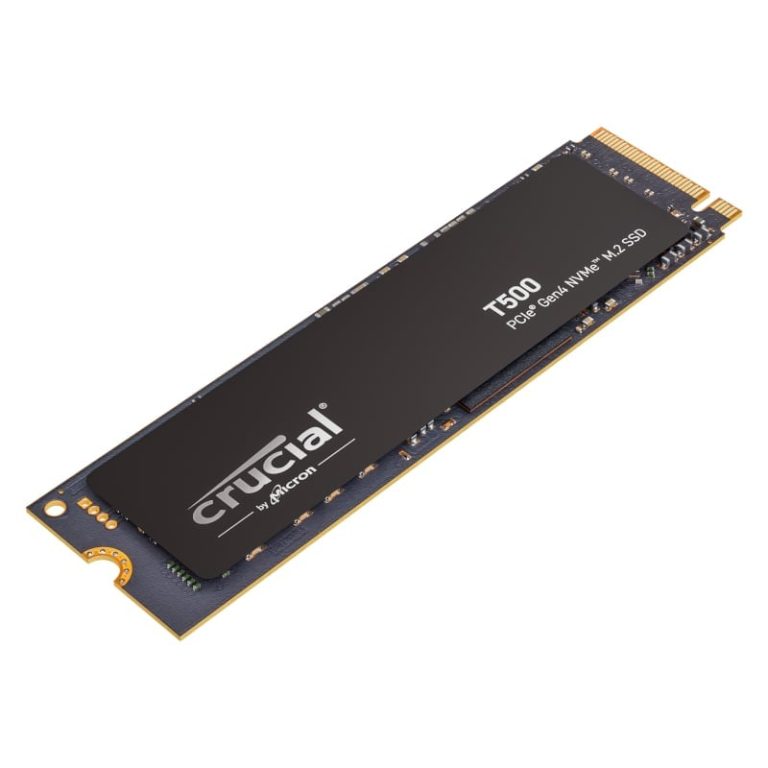 Crucial T500 4TB M.2 NVMe Gen4 NAND SSD Black