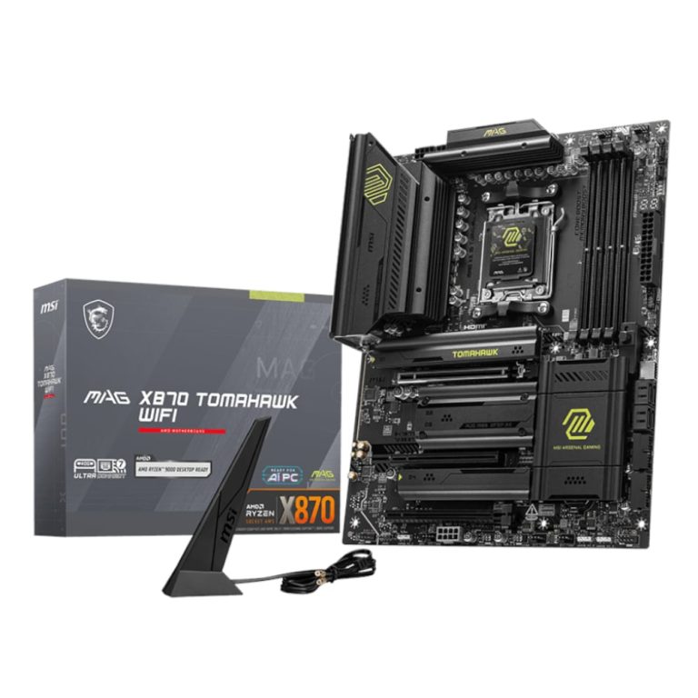 MSI MAG X870 TOMAHAWK WIFI AM5 ATX Gaming Motherboard Black