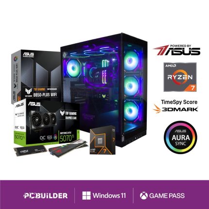 PCBuilder Ryzen 7 9700X VALOUR Windows 11 Gaming PC -