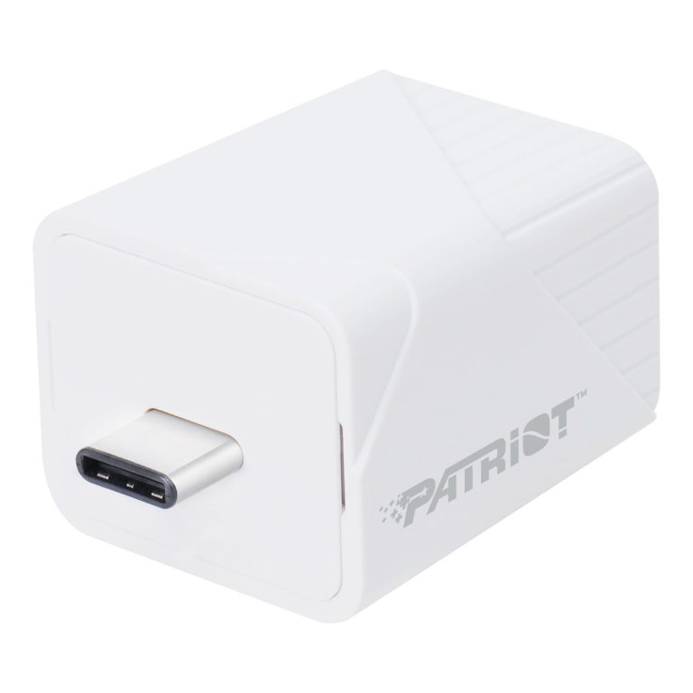 Patriot iLuxe Cube 512GB Type-C Smart Backup Solution - White White