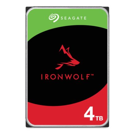 Seagate IronWolf NAS 4TB SATA Hard Drive Black/Silver