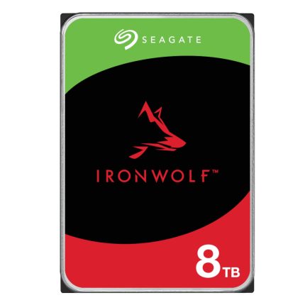 Seagate IronWolf NAS 8TB Hard Drive Black/Silver