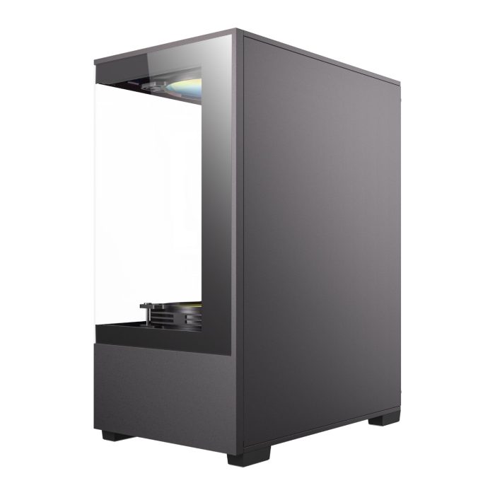 ITX Mini Tower Gaming Chassis – Black Black