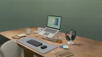 Pebble 2 Combo - TONAL GRAPHITE - US INT'L - 2.4GHZ/BT - N/A - Logitech 920-012239, Wireless, RF Wireless + Bluetooth, Scissor key switch, QWERTY, Graphite, Mouse included