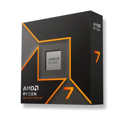 AMD Ryzen 7 9700X 8-Core/ 16-Threads; Socket AM5; 40MB Cache; 65W Processor with Radeon™ Graphics BOX - AMD Ryzen 7 9700X, AMD Ryzen™ 7, Socket AM5, 4 nm, AMD, 9700X, 3.8 GHz